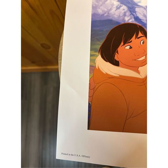 WALT DISNEY Pictures Presents BROTHER BEAR 4 lithographs 14x11 - Picture 10 of 10